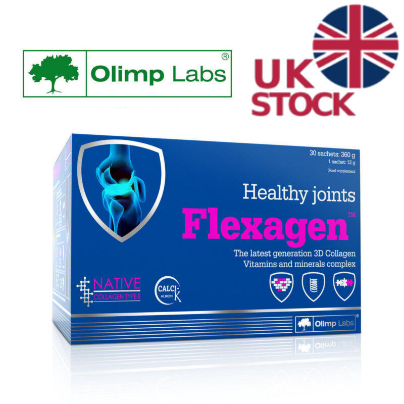 FLEXAGEN,OLIMP 30x12g COLLAGEN TYPE II  HYDROLYSATE HEALTHY JOINTS