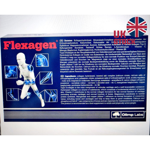 FLEXAGEN,OLIMP 30x12g COLLAGEN TYPE II  HYDROLYSATE HEALTHY JOINTS