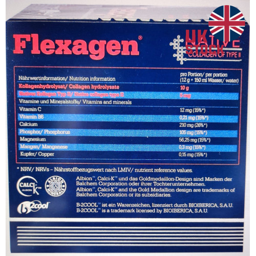 FLEXAGEN,OLIMP 30x12g COLLAGEN TYPE II  HYDROLYSATE HEALTHY JOINTS