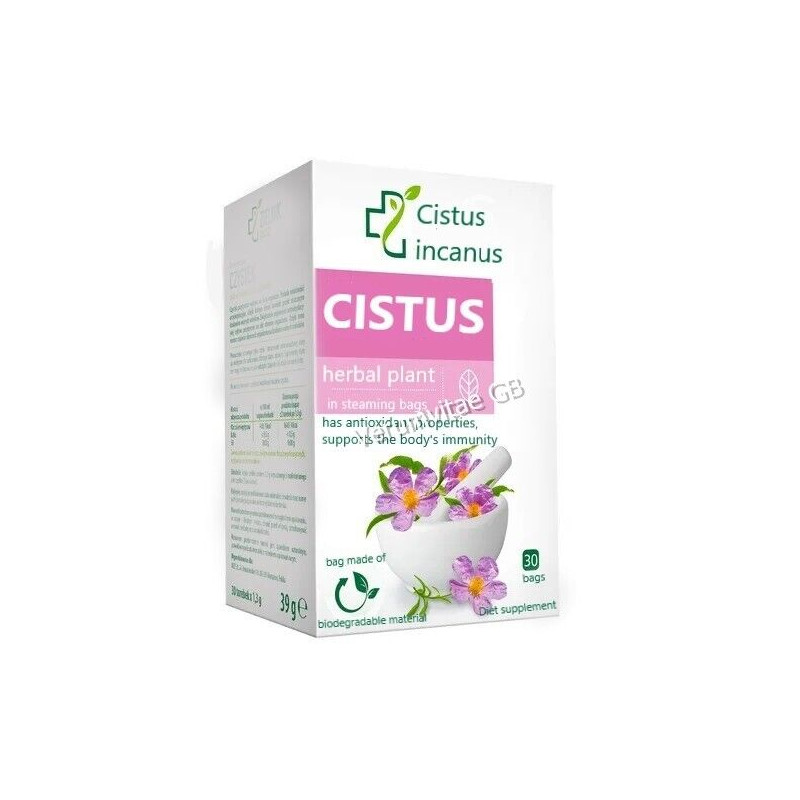 Cistus Incanus Tea bags, Detox Herb, Best Quality