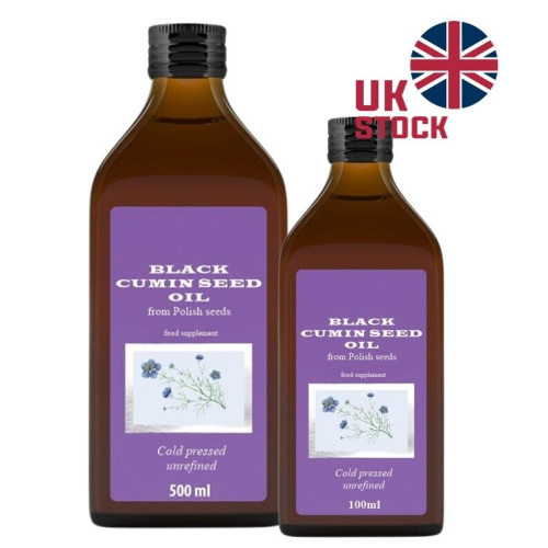 RAW BLACK SEED OIL - Black Cumin (Nigella sativa), Cold Pressed by My Vita