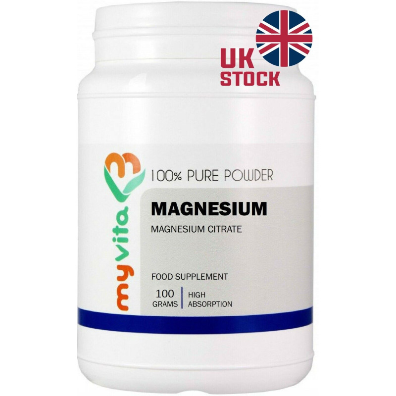 Magnesium Citrate Powder Energy healthy bones & muscles by My Vita