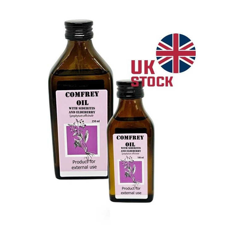 COMFREY OIL WITH SIDERITIS AND ELDERBERY by My Vita