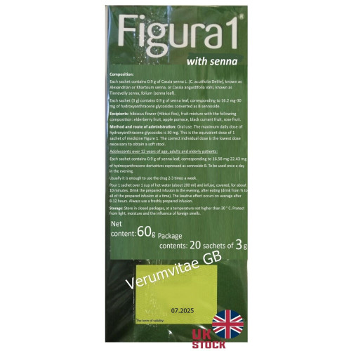 FIGURA 1 WEIGHT LOSS TEA slim diet Slim by Herbapol