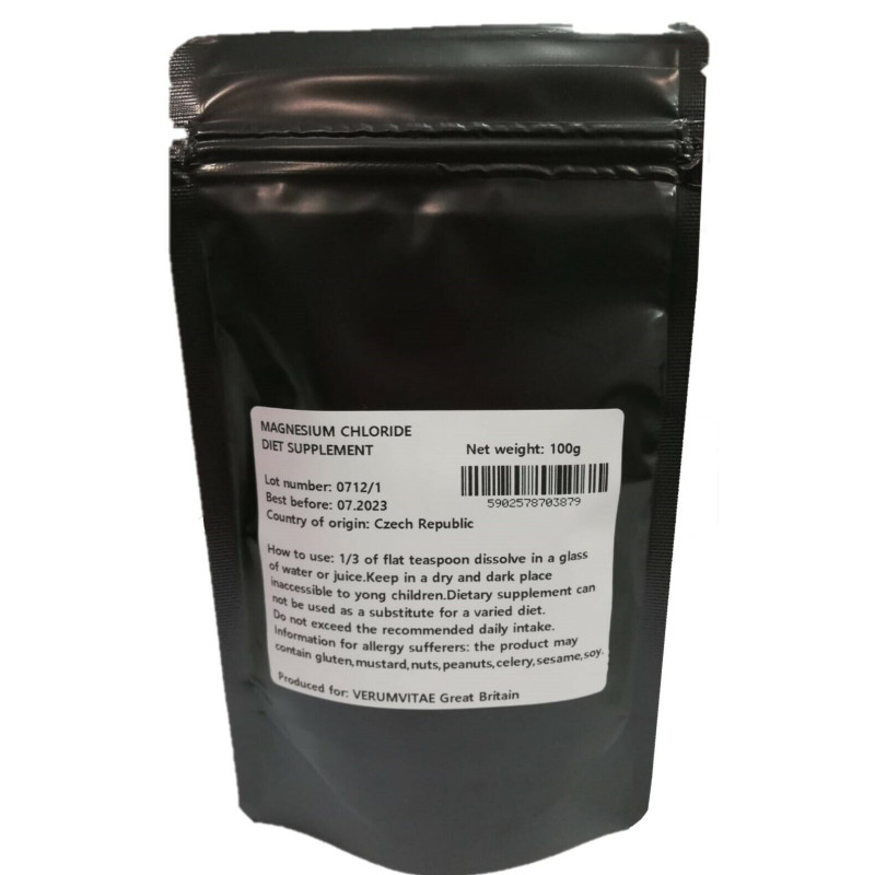 Magnesium Chloride Hexahydrate 6H2O Powder. Pure, Food grade by Agnex