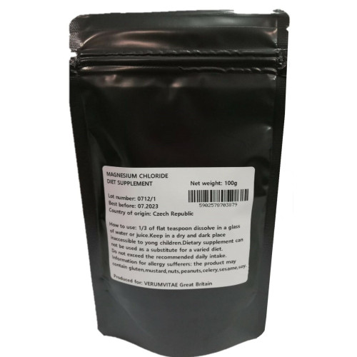 Magnesium Chloride Hexahydrate 6H2O Powder. Pure, Food grade by Agnex