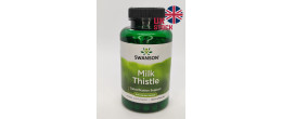 Swanson Milk Thistle Liver Help Capsules 1000mg (per serving)