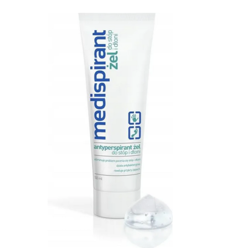 Medispirant Antiperspirant gel for feet and hands