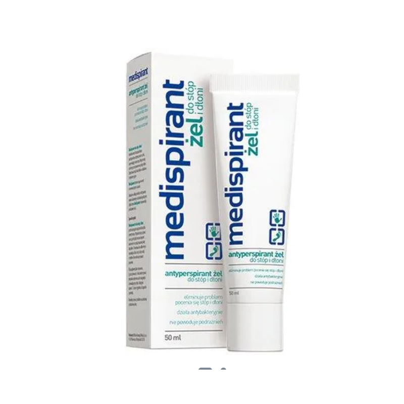 Medispirant Antiperspirant gel for feet and hands