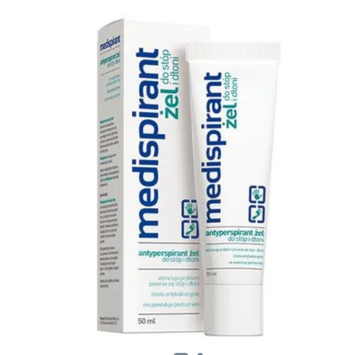 Medispirant Antiperspirant gel for feet and hands