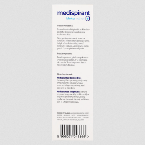 Medispirant Antiperspirant roll-on