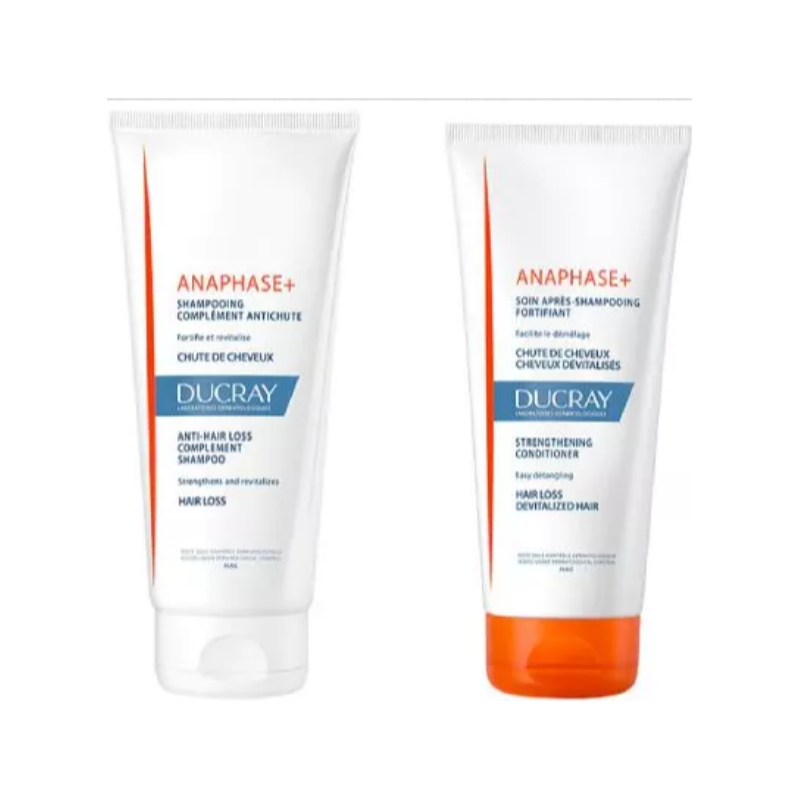 DUCRAY ANAPHASE+ Shampoo + Conditioner SET Anti Hair Loss