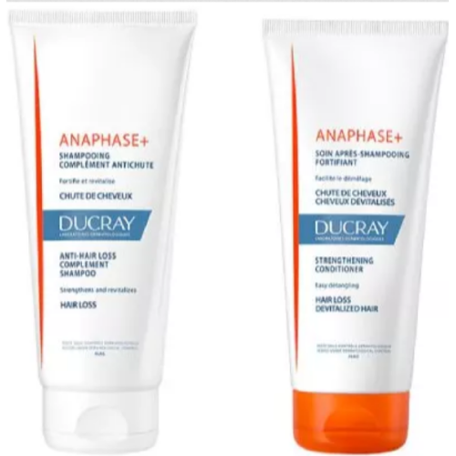 DUCRAY ANAPHASE+ Shampoo + Conditioner SET Anti Hair Loss