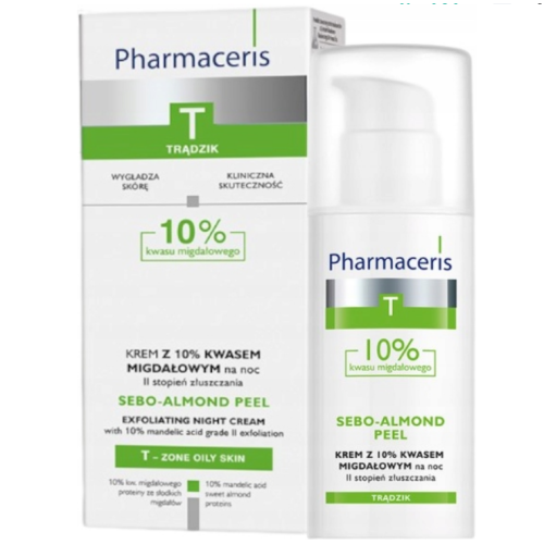 Pharmaceris Sebo-Almond 10% Peel Night Cream