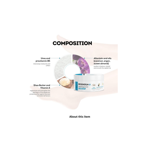 Regenerum, regeneration serum for feet, 125 ml
