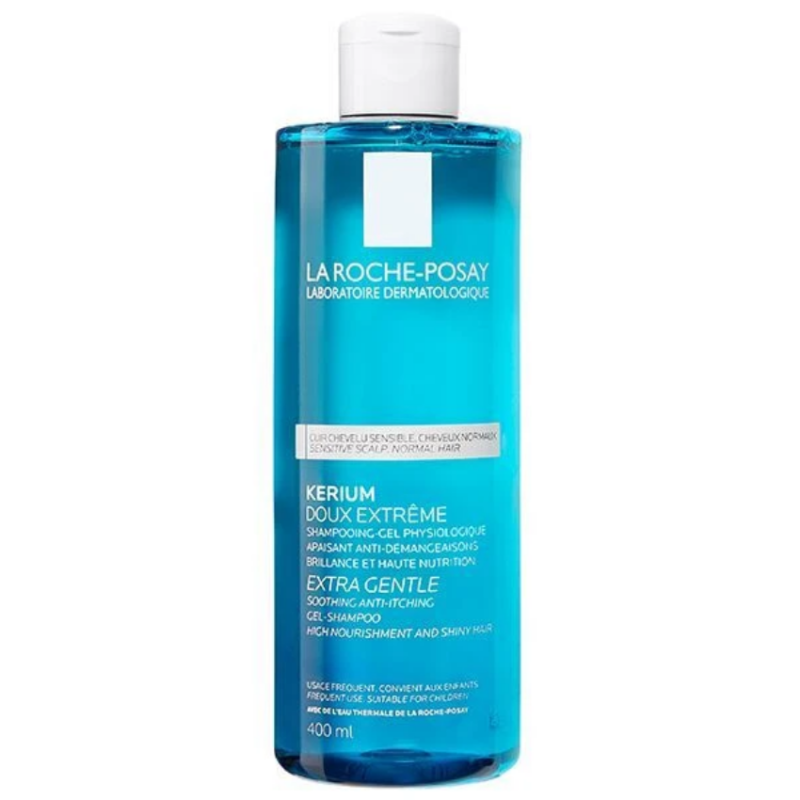 La Roche-Posay Kerium 400 ml Extra Gentle Physiological Soft Gel-Shampoo Itching