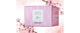 Face Cream with Pure Snail Mucus Extract with Aloe, Bergamo Korean Cosmetics