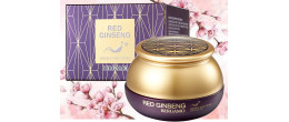 ANTI-WRINKLE FACE CREAM WITH RED GINSENG EXTRACT, Bergamo  Korean Cosmetics