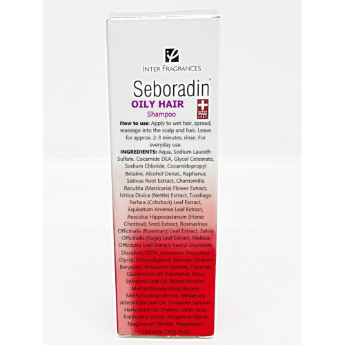 Seboradin Shampoo Anti Hair Loss for oily hair