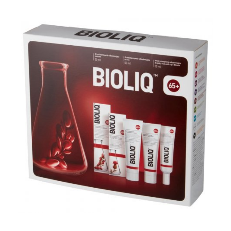 BIOLIQ 65+ Gift Set for Mature skin Day cream 50ml / Night 50ml / Eye cream 15 ml