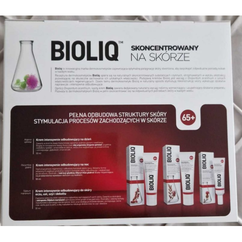 BIOLIQ 65+ Gift Set for Mature skin Day cream 50ml / Night 50ml / Eye cream 15 ml