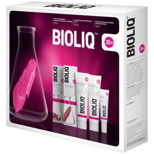 BIOLIQ 35+ Gift Set Day Cream / Night Cream / Under Eyes Anti Age Cream, Mixed Skin