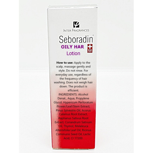 Seboradin Niger Lotion Spray  Anti Hair Loss for Oily Hair